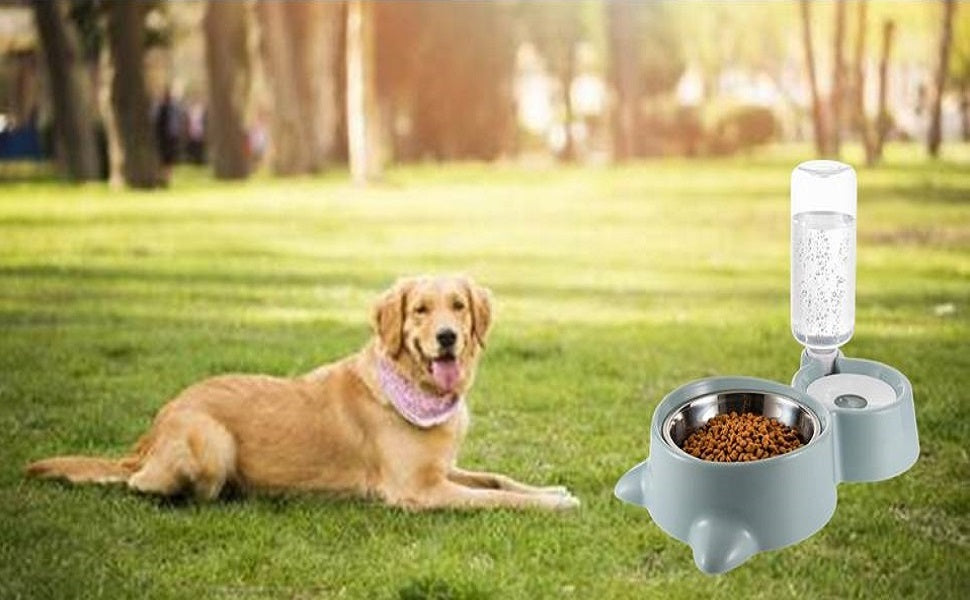 Automatic Pet Water and Food Dispenser 3.5L Large Capacity