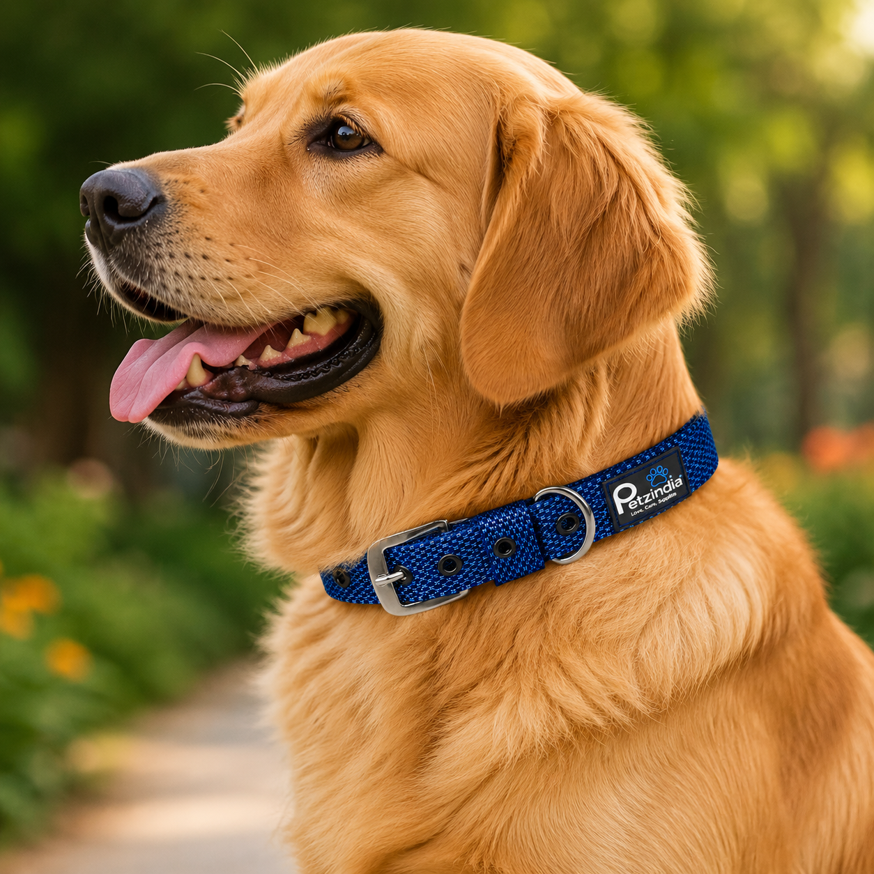 PetzIndia Premium Adjustable Nylon Dog Collar