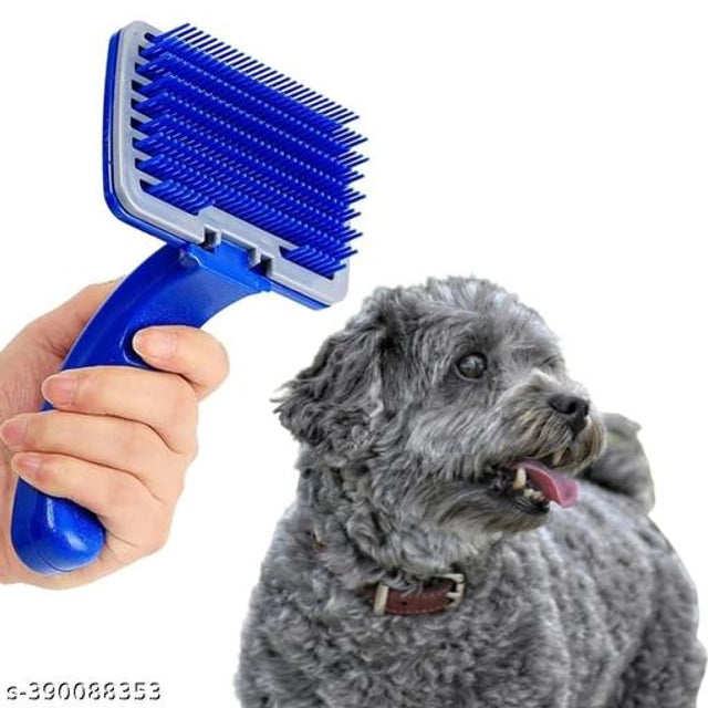 ABS Plastic Slicker Brush for Pet (Multicolor)