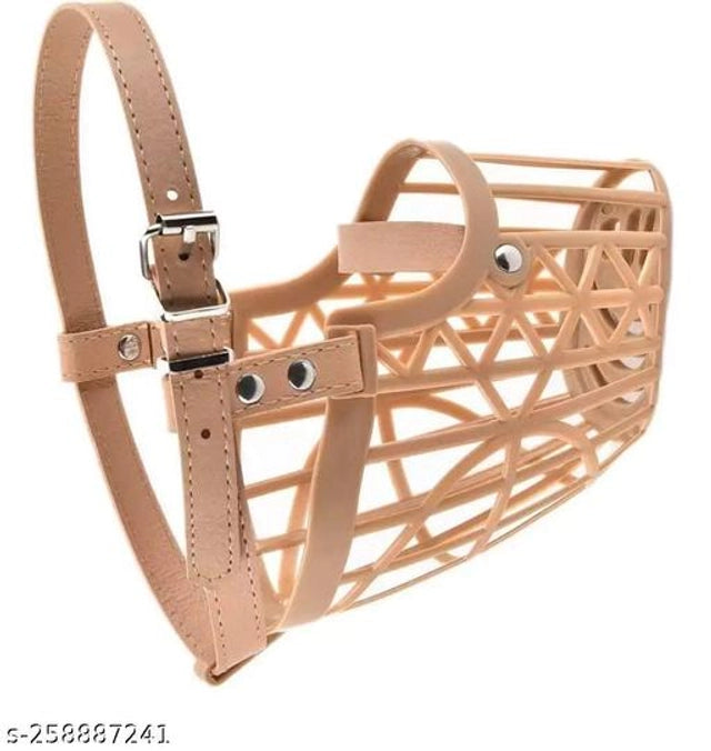 ABS Plastic Size 3 No. Muzzle for Dog (Multicolor)