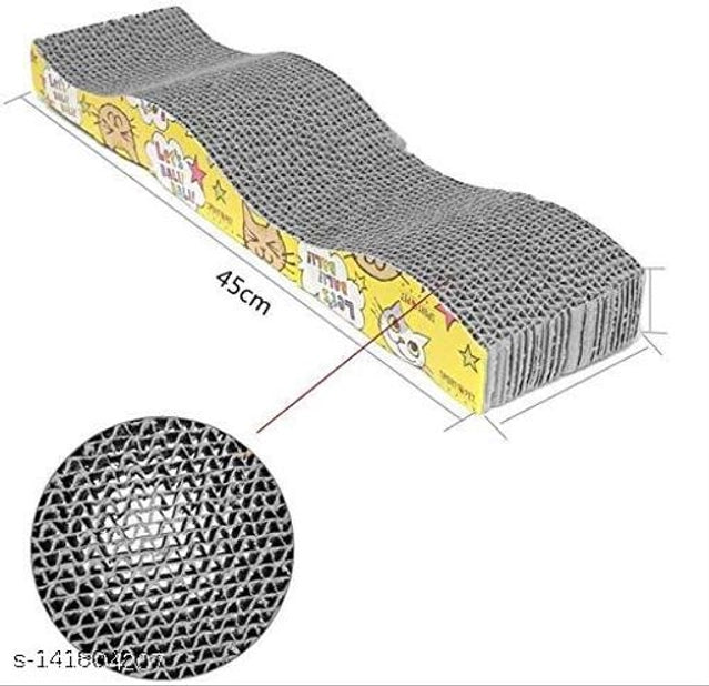 Scratching Pad for Pet (Multicolor-Curved)