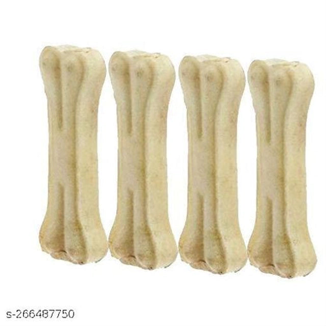 Rawhide Bone Treat for Dog (6 inches, Pack of 4)