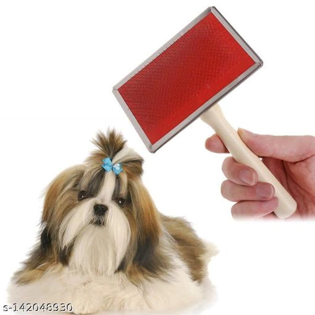 ABS Plastic Slicker Brush for Pet (Multicolor)
