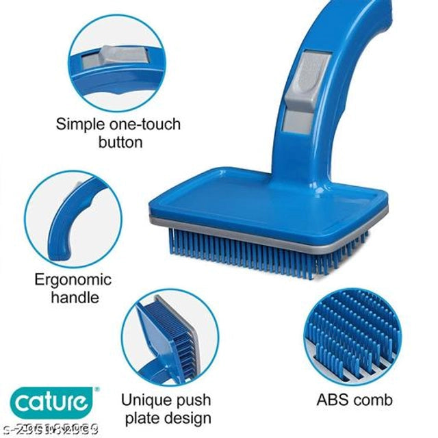 ABS Plastic Sliker Brush for Pet (Multicolor)